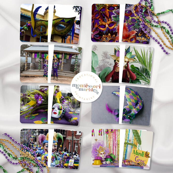 Mardi Gras Complete the Pictures