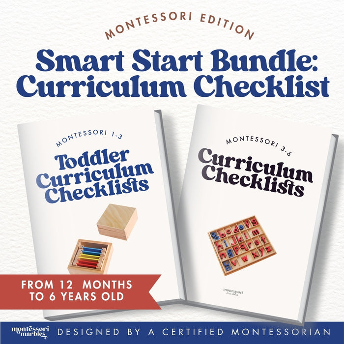 Complete Montessori Curriculum Checklist Bundle | Teacher Resources Ages 1-6