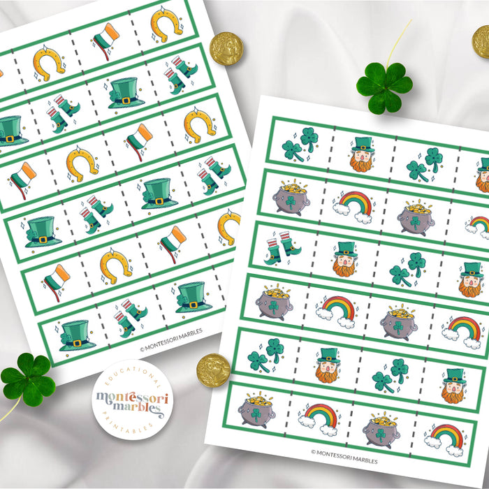 St. Patrick's Day Cutting Strips