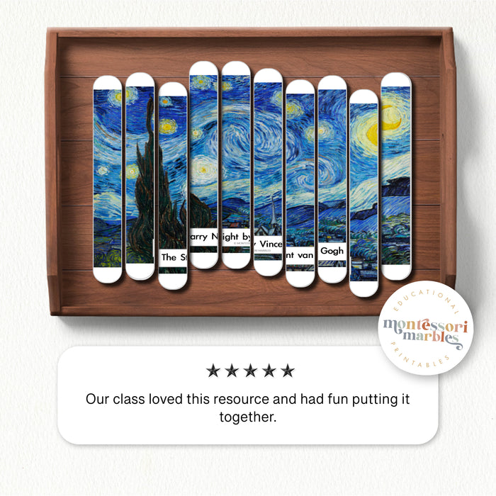 Vincent Van Gogh Activity Bundle for Early Years