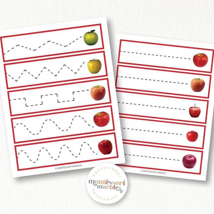 Apples Cutting Strips