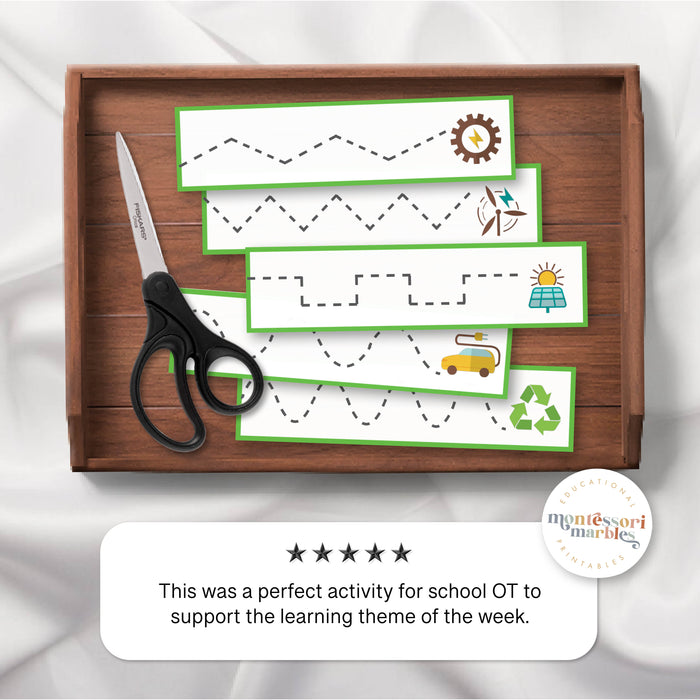 Earth Day Cutting Strips