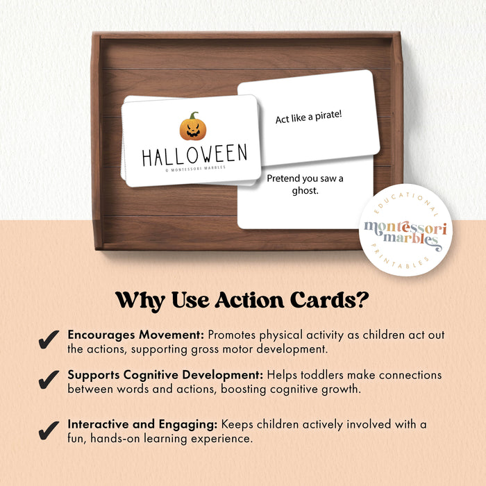 Halloween Action Cards