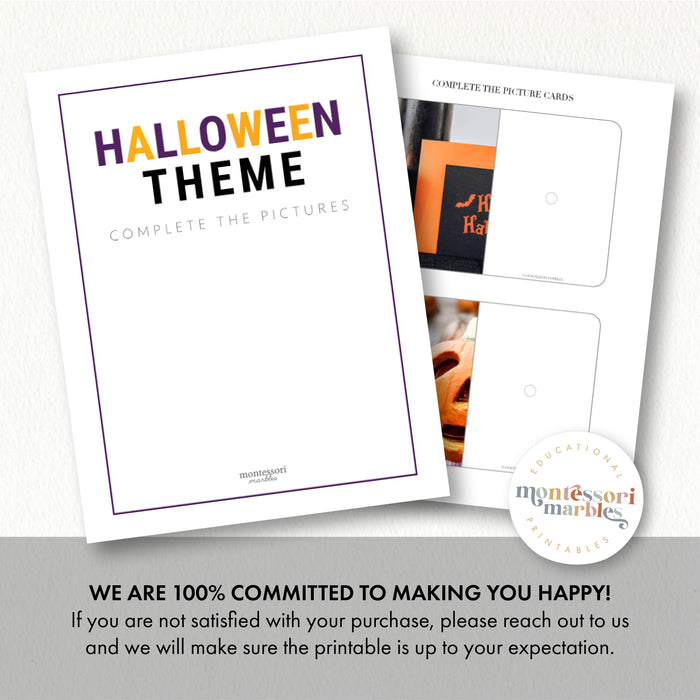 Halloween Complete the Pictures