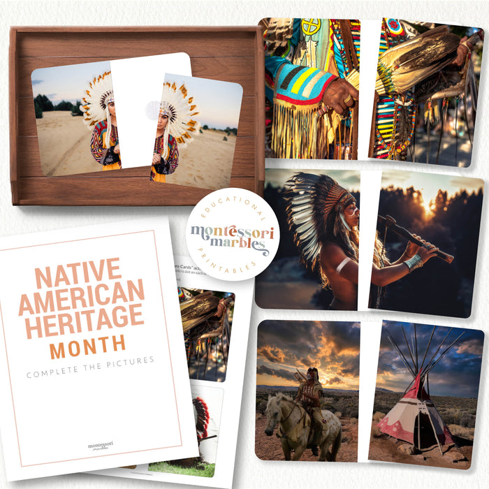 Native American Month Complete the Pictures