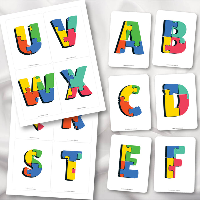 Autism Awareness Month Alphabet Cards