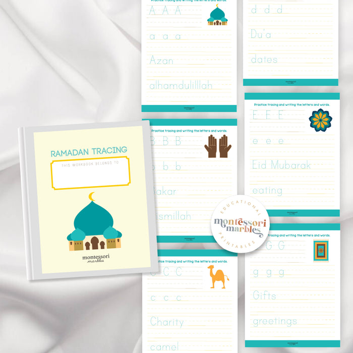 Ramadan Handwriting Practice Workbook