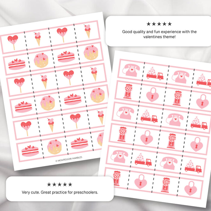 Valentine's Day Cutting Strips