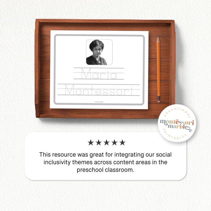 Women History Month Tracing Pages