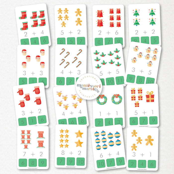 Christmas Addition Clip Cards