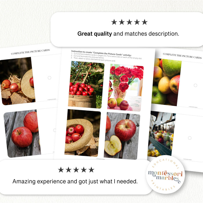 Apples Complete the Pictures