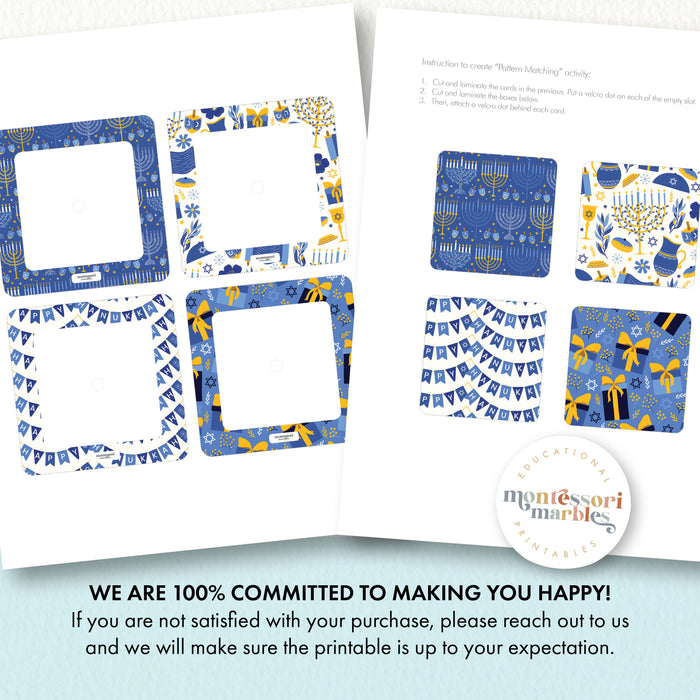 Hanukkah Pattern Matching