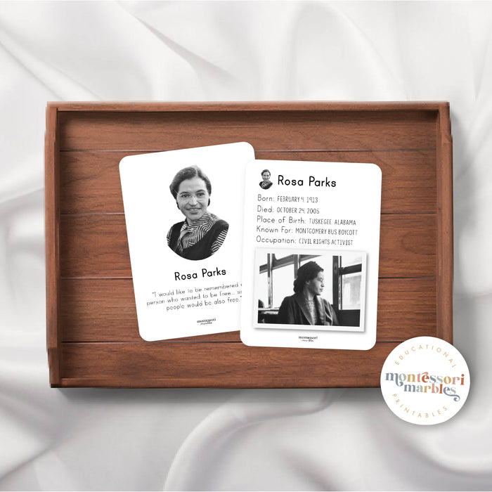 Black History Month Fact Cards