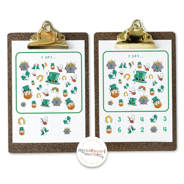 ST. PATRICK'S DAY "I Spy"