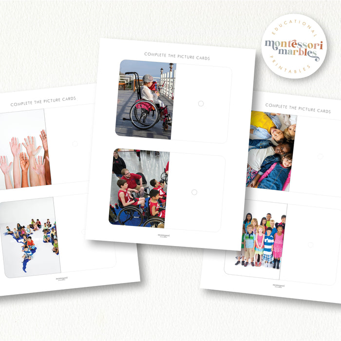 Diversity Complete the Pictures