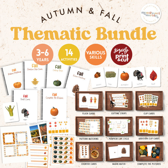 Fall Activity Bundle for Early Years