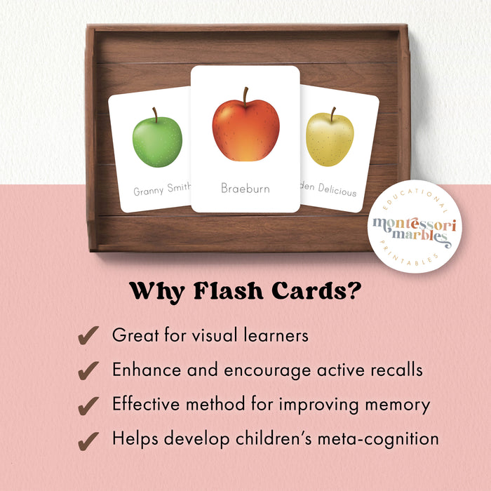 Apples Flash Cards