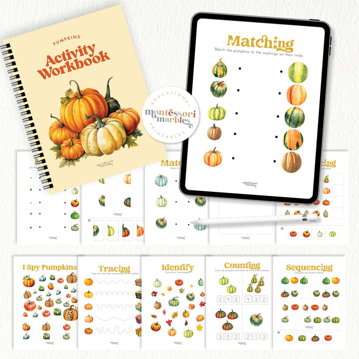 Pumpkin Activity Workbook