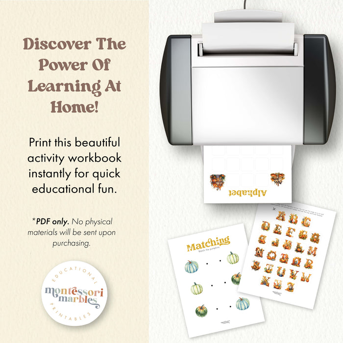 Pumpkin Activity Workbook