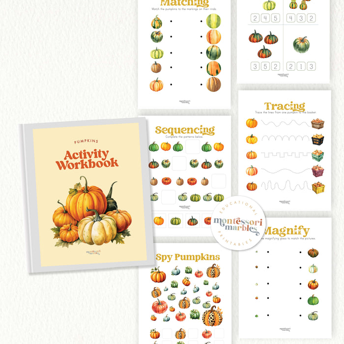 Pumpkin Activity Workbook
