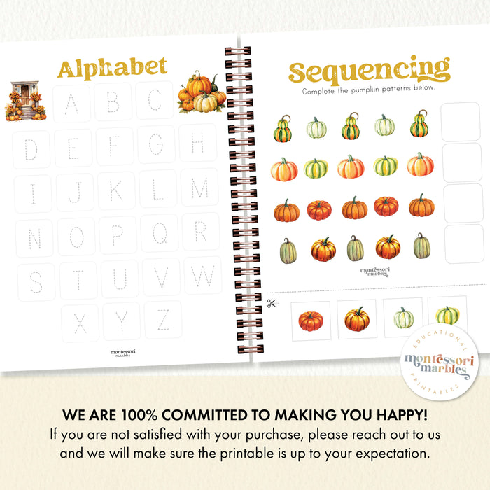 Pumpkin Activity Workbook