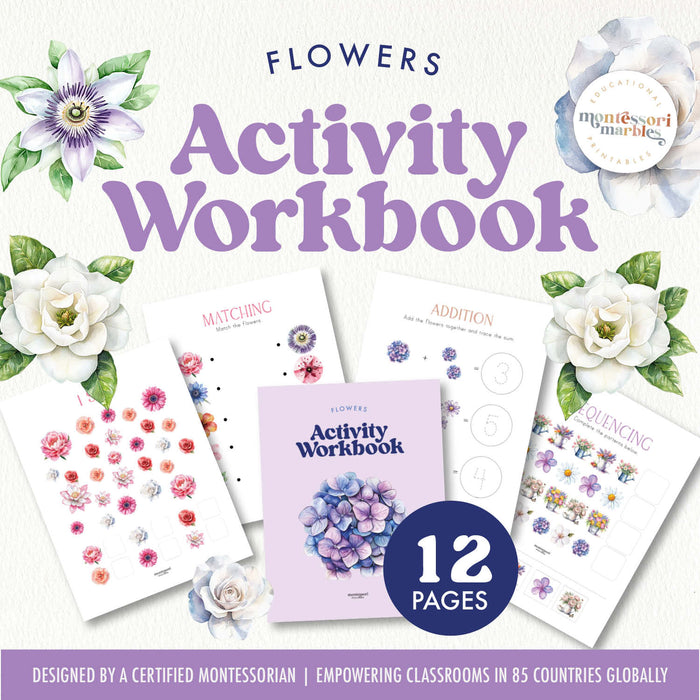 Flowers Activity Workbook