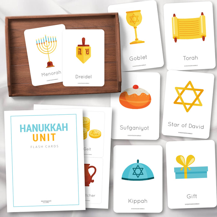 Hanukkah Flash Cards