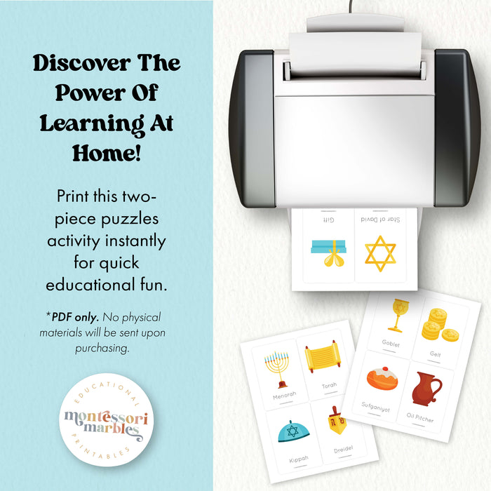 Hanukkah Flash Cards