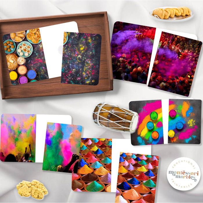 Holi Festival Complete the Pictures