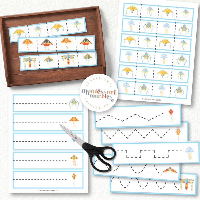 Kites Cutting Strips