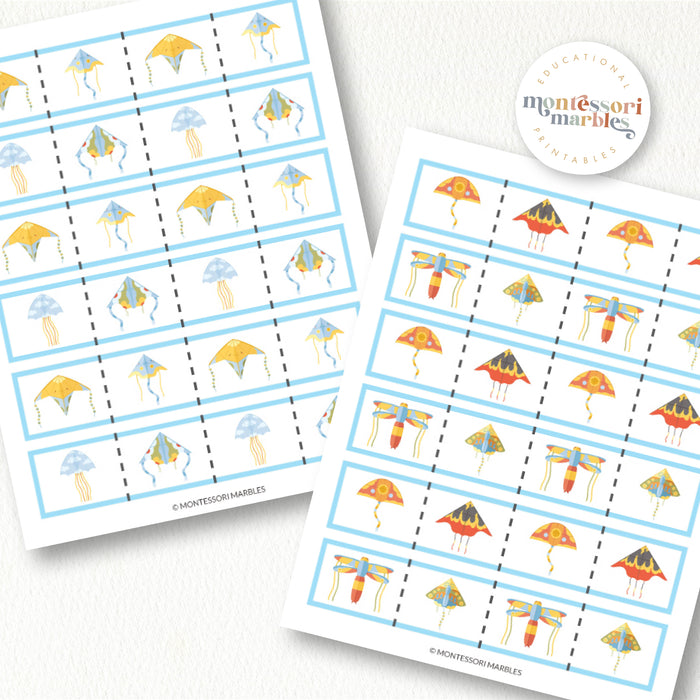 Kites Cutting Strips