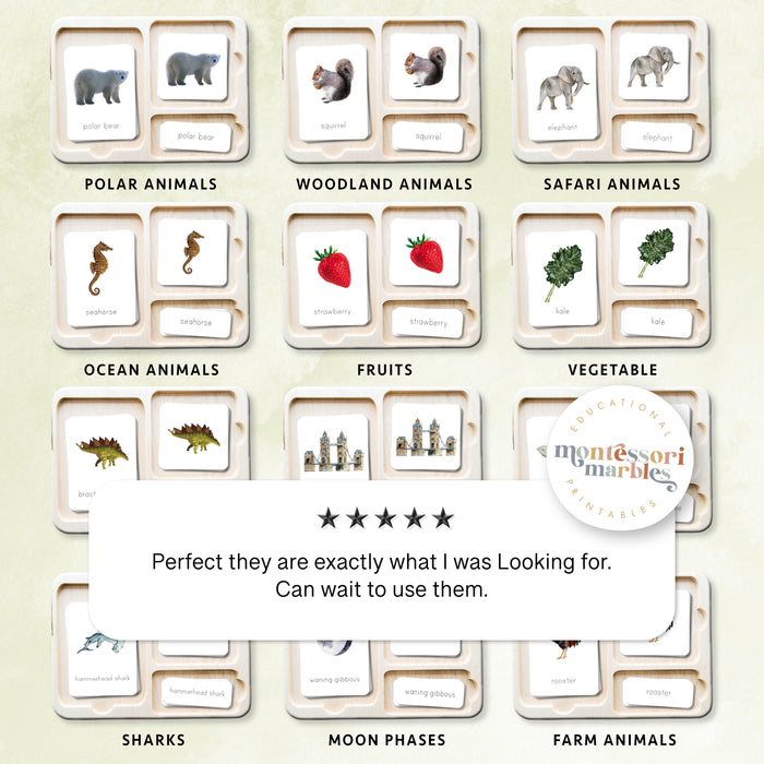 Montessori Nomenclature Cards Mega Bundle 1