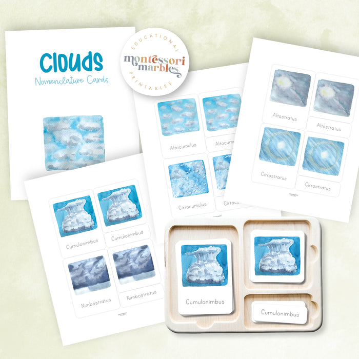 Montessori Nomenclature Cards Mega Bundle 1