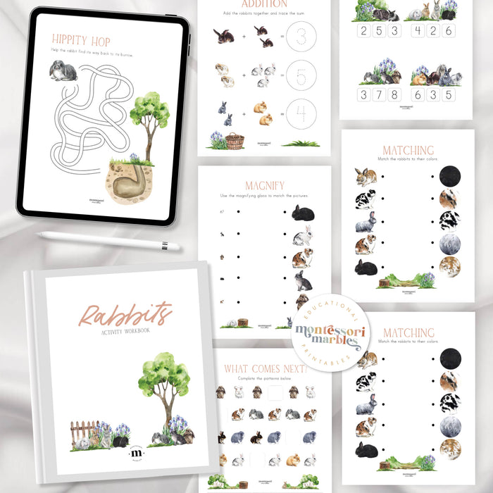 Rabbits Activity Workbook
