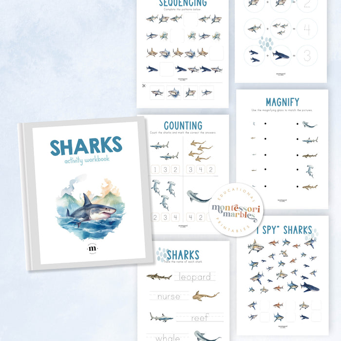 Sharks Activity Workbook
