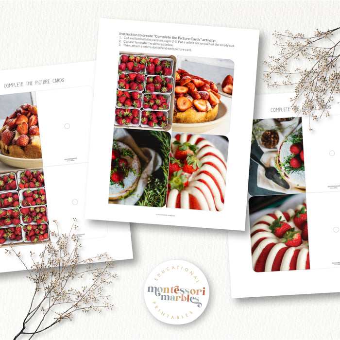 Strawberry Complete The Pictures