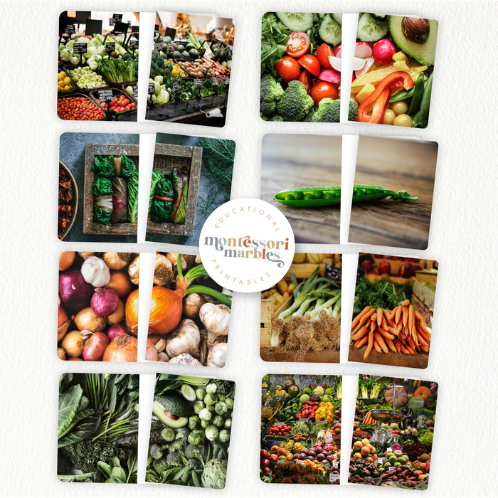 Vegetable Complete The Pictures