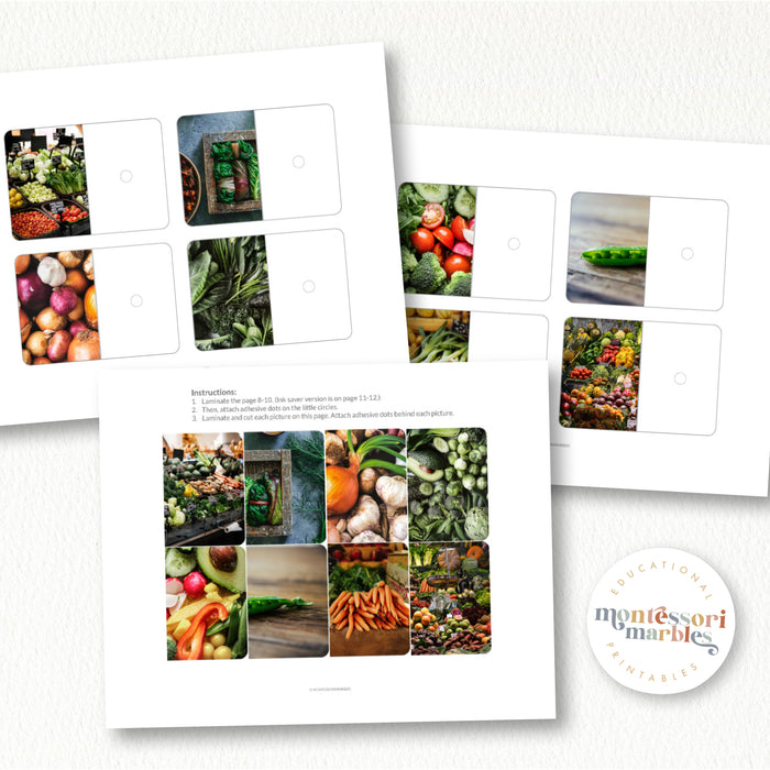 Vegetable Complete The Pictures