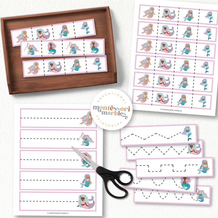 Mermaids Cutting Strips