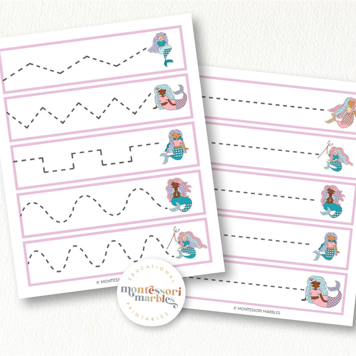 Mermaids Cutting Strips