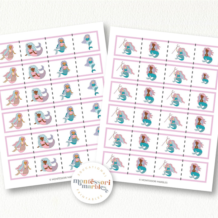 Mermaids Cutting Strips