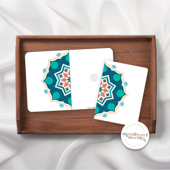 Ramadan Mandalas Symmetry Puzzles