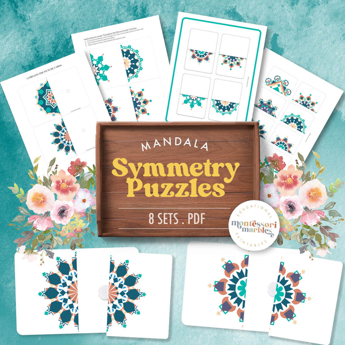 Ramadan Mandalas Symmetry Puzzles