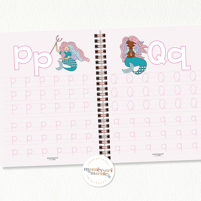 Mermaid Tracing Workbook