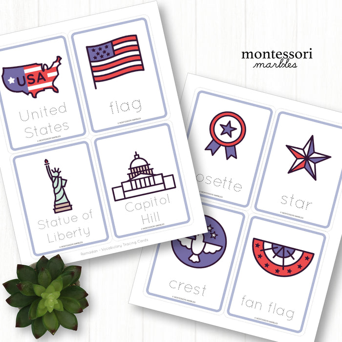 United States Handwriting Practice