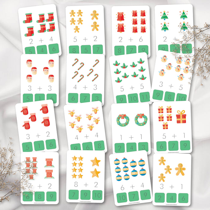 Christmas Addition Clip Cards