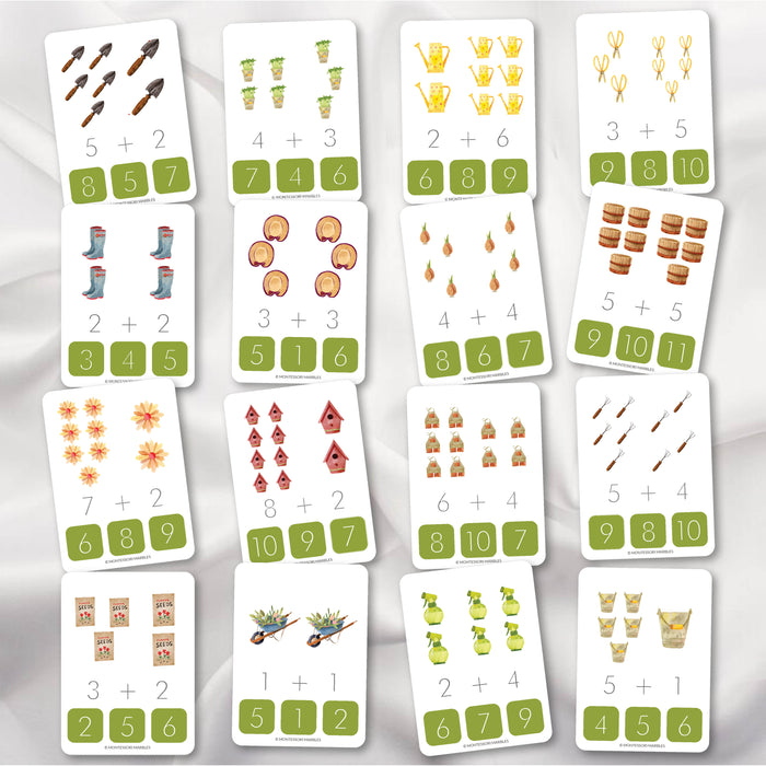 Gardening Addition Clip Cards