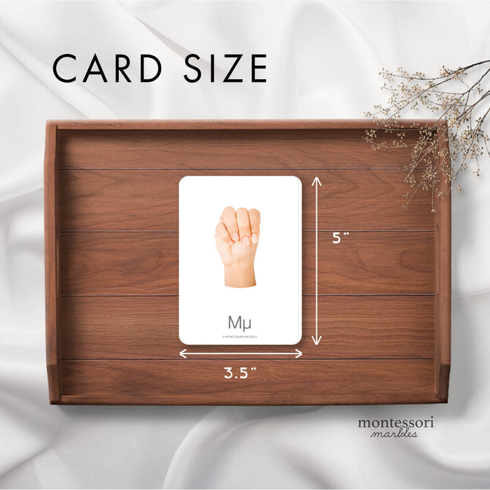 Greek Sign Language Nomenclature Cards