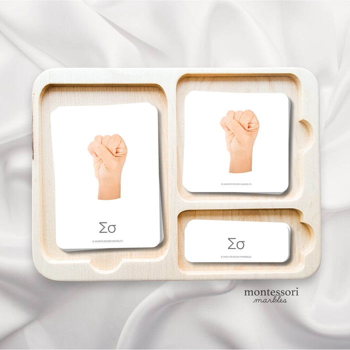 Greek Sign Language Nomenclature Cards
