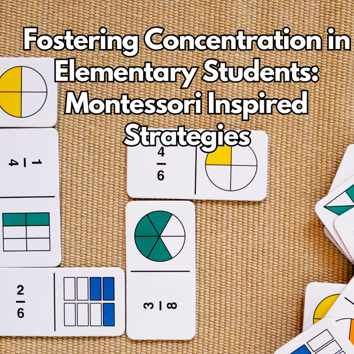 Fostering Concentration in Elementary Students: Montessori-Inspired Strategies